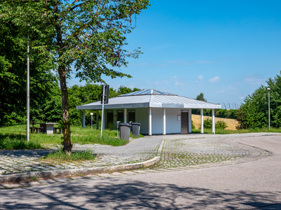 aire de repos autoroutière