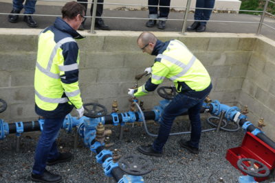 Réseau d'eau potable